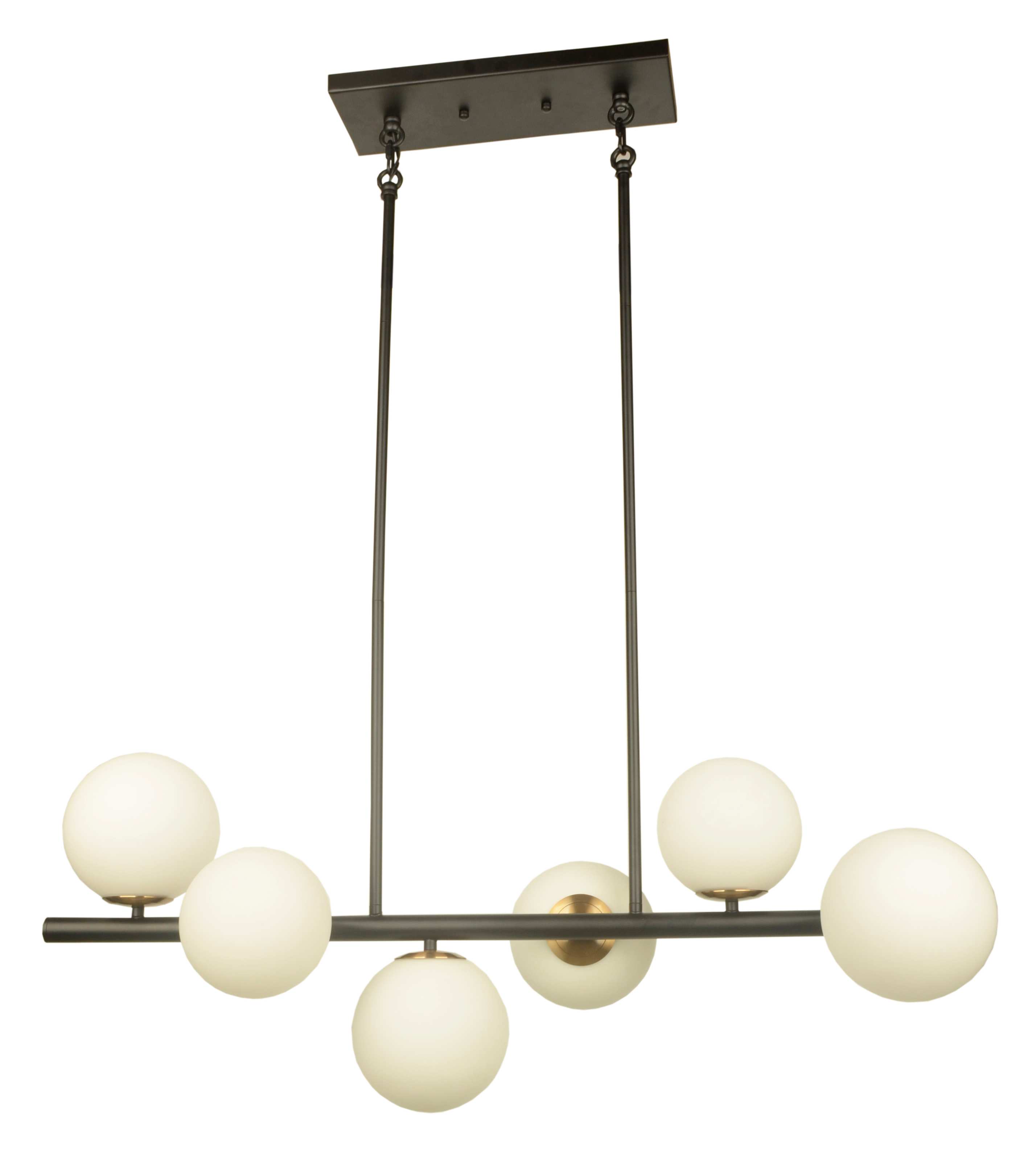 Lustre en verre moderne