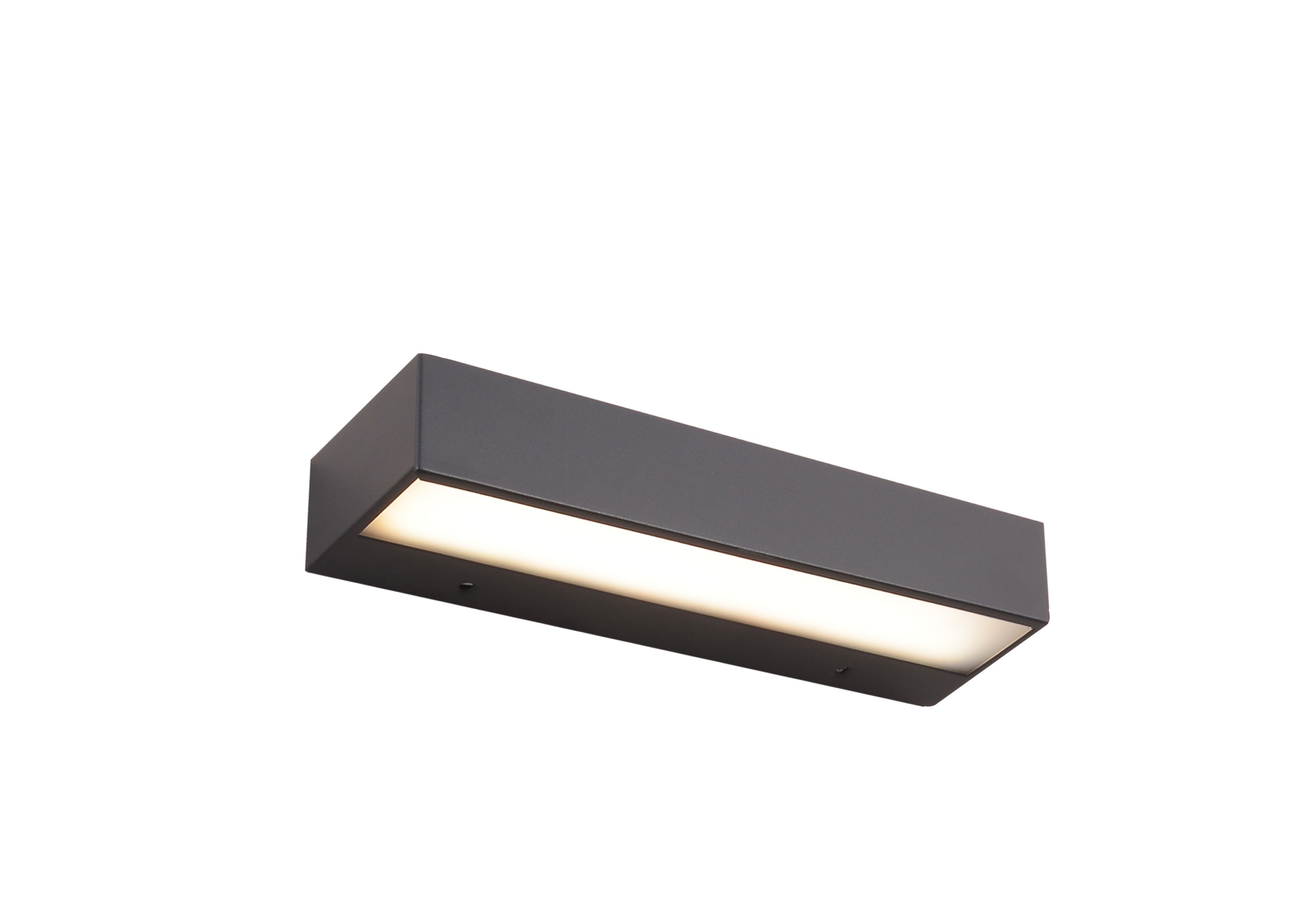 Applique murale rectangulaire en aluminium haut et bas à LED
